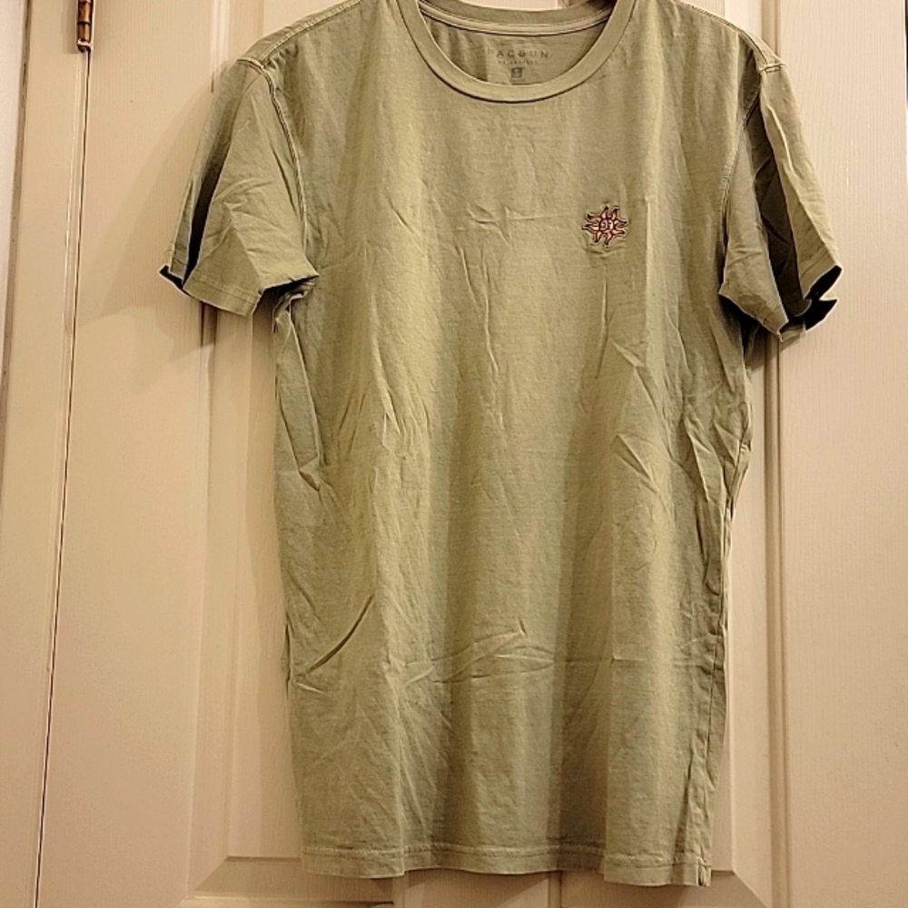 PACSUN Moon and Stars Celestial Mint Green Color Soft Cotton Tee Shirt Small